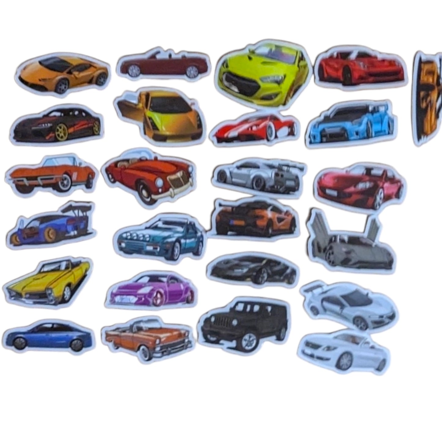 STICKER PACK - Pack #43  - 25 Pieces - Cars