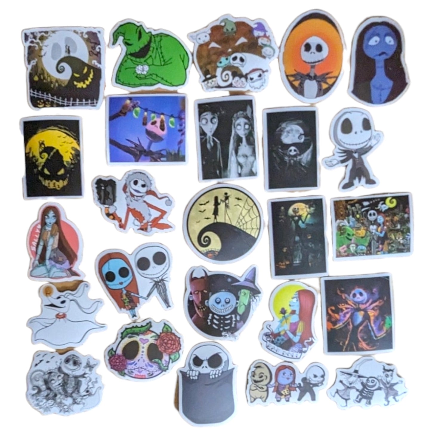 STICKER PACK - Pack #50  - 25 Pieces - Nightmare before Christmas