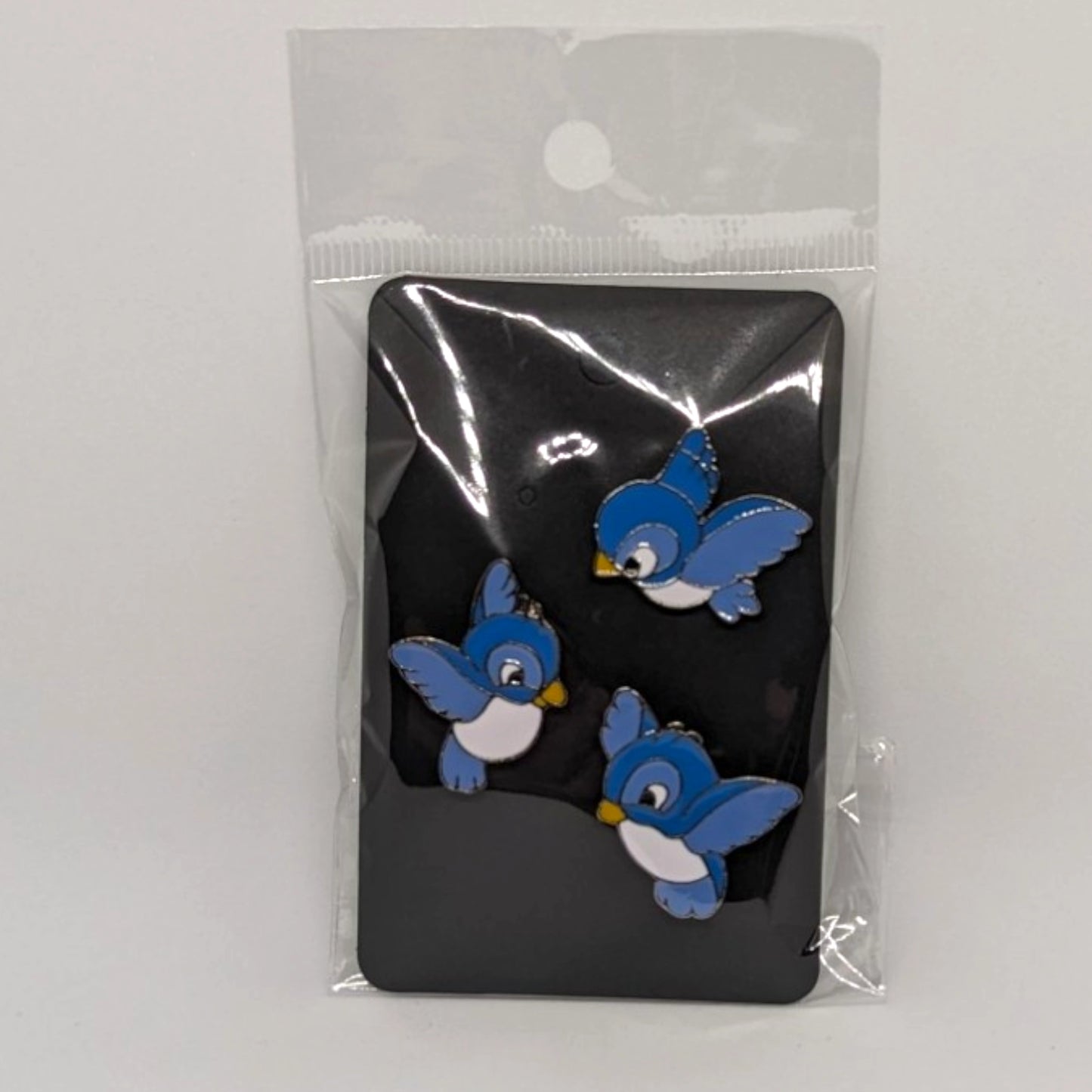 Fairy tail birds enamel pins - 3 pack #104