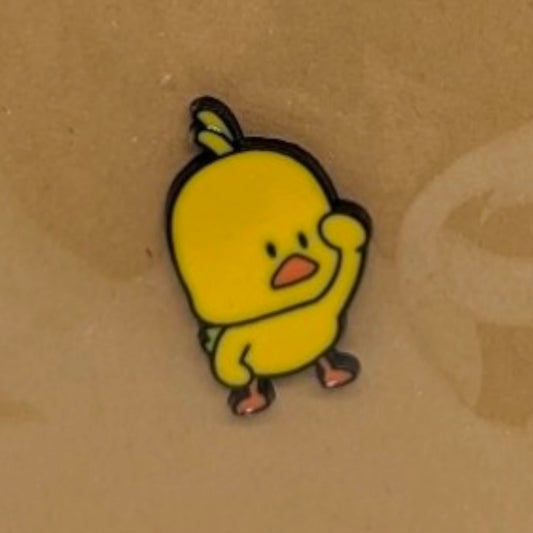 Looking Duck Enamel Pin #38