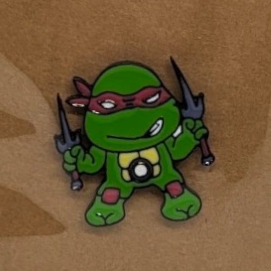 Red Ninja Turtle Enamel Pin #139