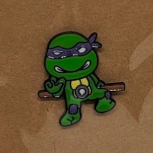 Purple Ninja Turtle Enamel Pin #138