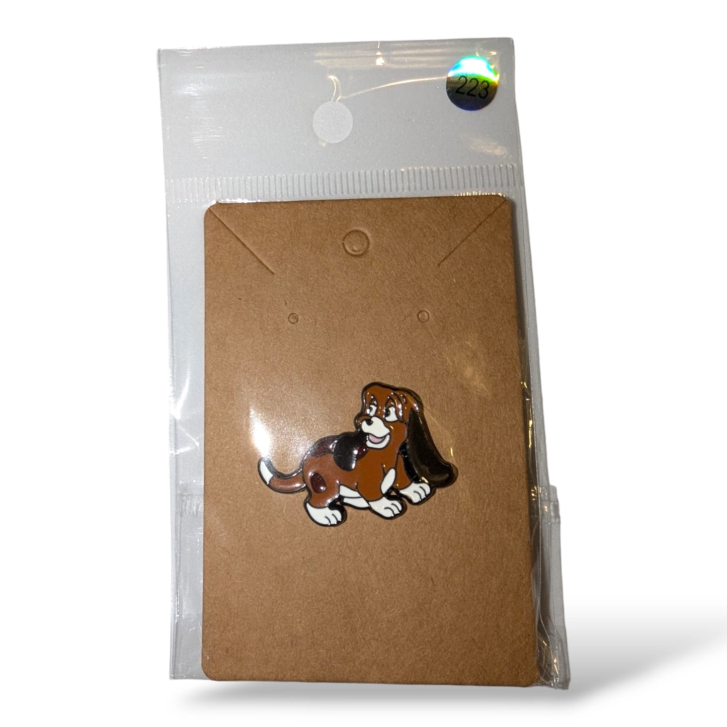 Copper the Hound Cartoon Character from The Fox and The Hound Enamel Pin #223