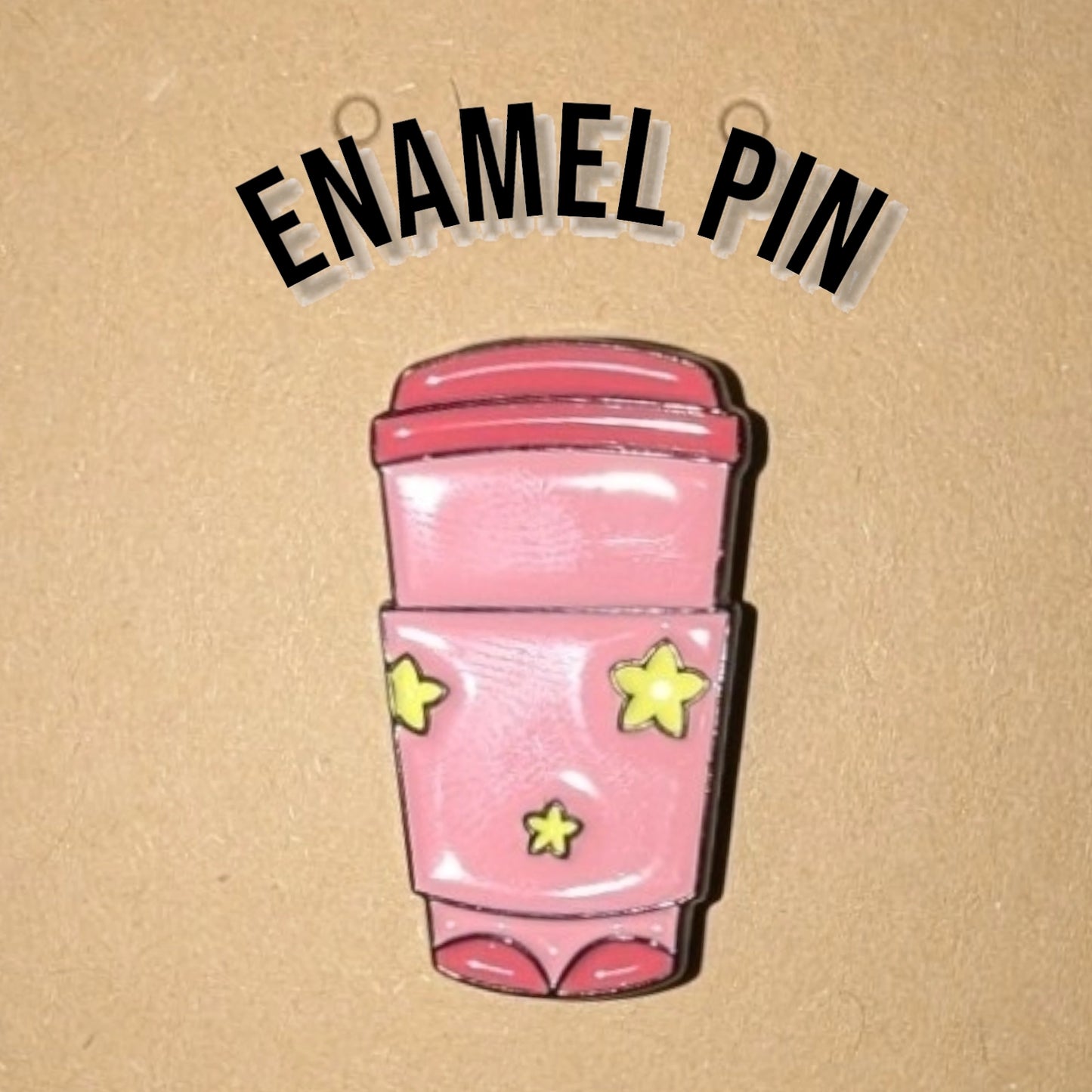Cartoon Themed Coffee Cup Enamel Pin #146/ #189/#251